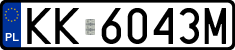 License plates of Poland, Regular car plates