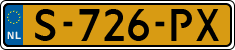 License plate of the Netherlands, Cars