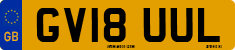 License plate of the United Kingdom, 2001 year system