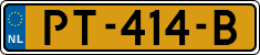 License plate of the Netherlands, Cars