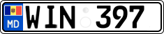 License plate of Moldova, Cars (2015)