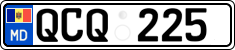 License plate of Moldova, Cars (2015)
