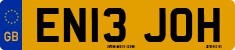 License plate of the United Kingdom, 2001 year system
