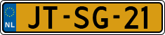 License plate of the Netherlands, Cars