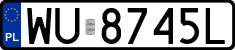 License plates of Poland, Regular car plates