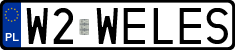 License plates of Poland, Vanity Plates