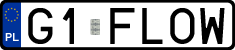 License plates of Poland, Vanity Plates