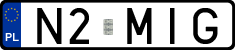 License plates of Poland, Vanity Plates