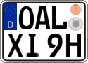 German license plate, Plates for oldtimers (type 