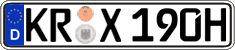 German license plate, Plates for oldtimers (type 