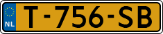 License plate of the Netherlands, Cars