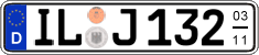 German license plate, Seasonal plates