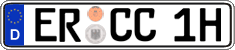 German license plate, Plates for oldtimers (type 