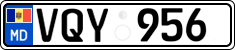License plate of Moldova, Cars (2015)