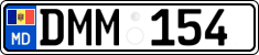 License plate of Moldova, Cars (2015)
