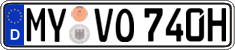 German license plate, Plates for oldtimers (type 