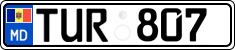 License plate of Moldova, Cars (2015)