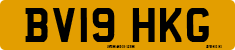 License plate of the United Kingdom, 2001 year system