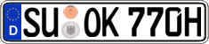 German license plate, Plates for oldtimers (type 