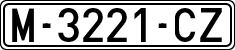 License plates of Spain, 1971 year series