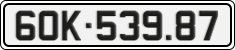 License plate of Vietnam, Cars