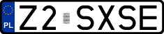 License plates of Poland, Vanity Plates