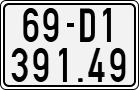 License plate of Vietnam, Motorcycles
