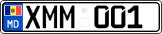 License plate of Moldova, Cars (2015)