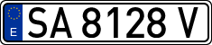 License plates of Spain, 1971 year series
