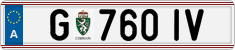 License plate of Austria, Regular plates