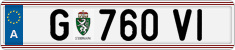 License plate of Austria, Regular plates