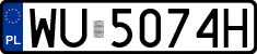 License plates of Poland, Regular car plates