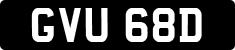License plate of the United Kingdom, 1963 year system