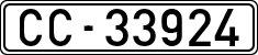 License plates of Spain, 1900 year series