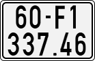 License plate of Vietnam, Motorcycles