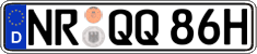 German license plate, Plates for oldtimers (type 