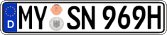 German license plate, Plates for oldtimers (type 