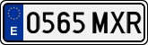 License plates of Spain, Ordinary (2000)