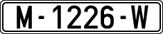 License plates of Spain, 1971 year series