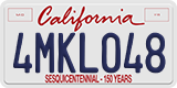 California, Passenger Car (1ABC234)
