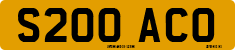 License plate of the United Kingdom, 1983 year system