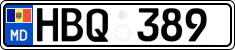 License plate of Moldova, Cars (2015)