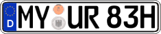 German license plate, Plates for oldtimers (type 