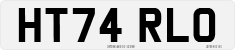 License plate of the United Kingdom, 2001 year system