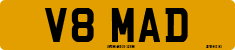 License plate of the United Kingdom, 1983 year system