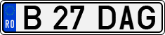 License plate of Romania, Regular plates