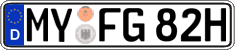 German license plate, Plates for oldtimers (type 