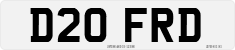 License plate of the United Kingdom, 1983 year system