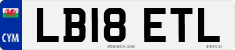 License plate of the United Kingdom, 2001 year system