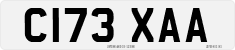 License plate of the United Kingdom, 1983 year system